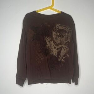 Y2k Kids Top Heavy Clothing Long Sleeve T-Shirt